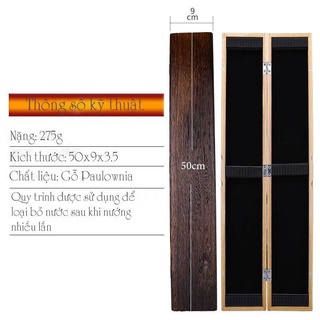 hộp đựng phao bằng gỗ 50cm