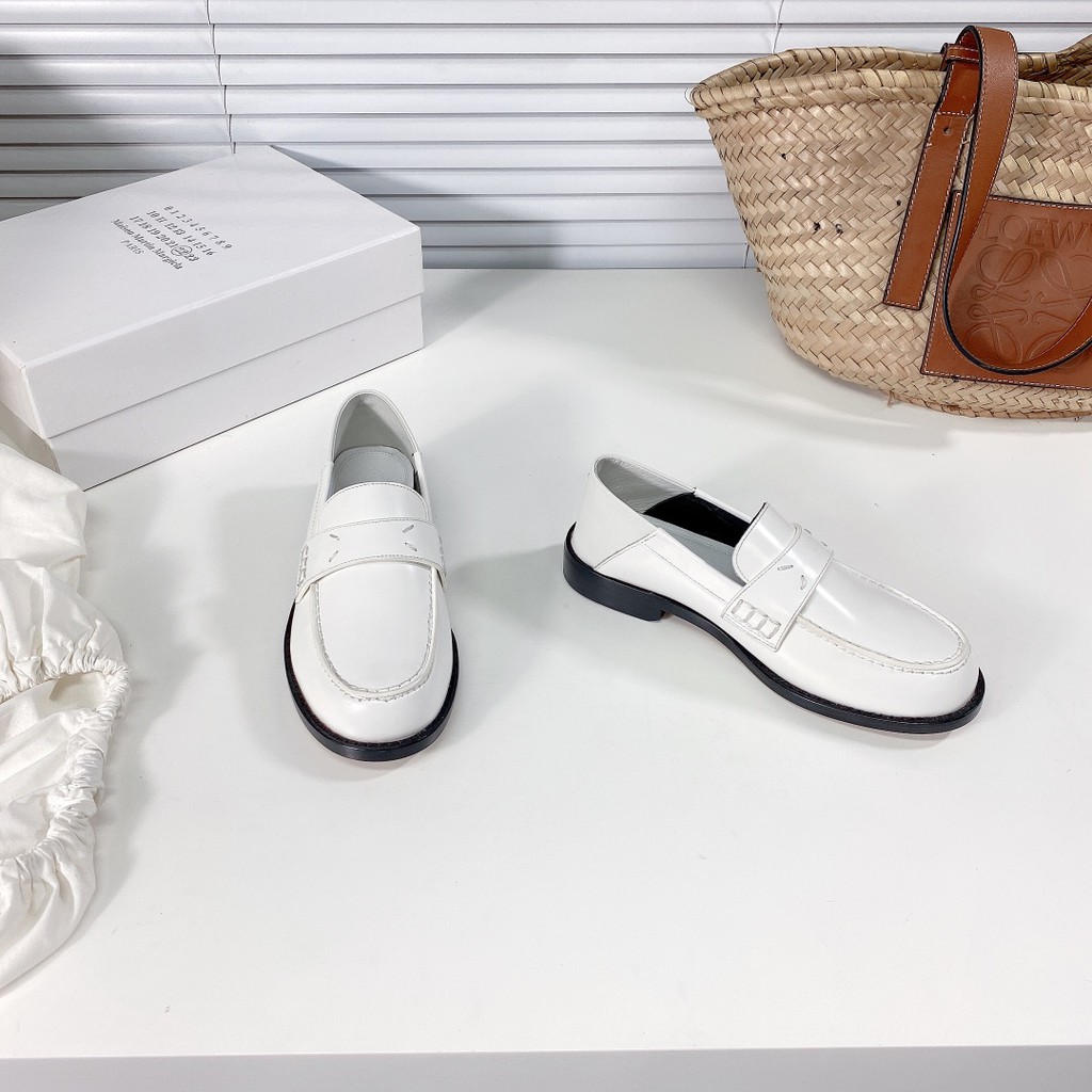 [Chính hãng+Fullbox] Giày oxford da thật cao cấp Maison Margiela thiết kế sang trọng và cá tính | BigBuy360 - bigbuy360.vn