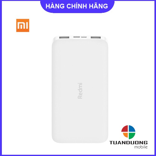 Pin Sạc dự phòng Xiaomi Redmi 10000mAh/20000mAh PB100LZM - Power Bank BẢO HÀNH 6 THÁNG - Hàng Chính Hãng