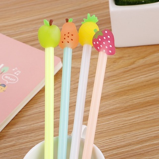 Bút bi nước ngòi kim hình hoa quả dứa táo lê dâu