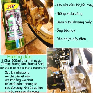 COMBO 10 CHAI TẨY RỬA KHÔNG CHẠM PT