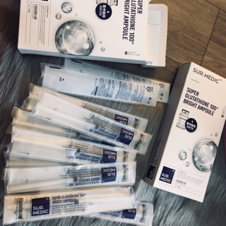 (Auth - Sẵn) Tinh chất truyền trắng Sur.medic Hàn Quốc