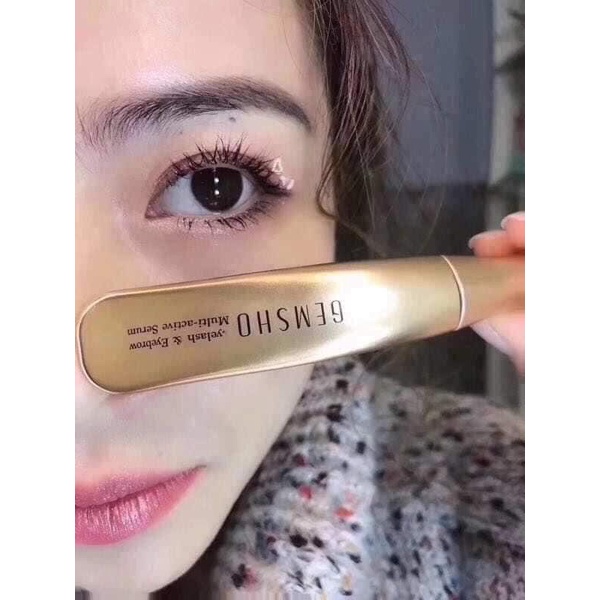 Dưỡng Mi Gemsho - Hàng chính hãng - Dưỡng Dài, Dày Mi Tinh Chất Serum Gemsho Eyelash & Eyebrow Enhancing Từ Mỹ auth