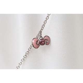 Vòng cổ Mặt Thỏ Hello Kitty Hồng