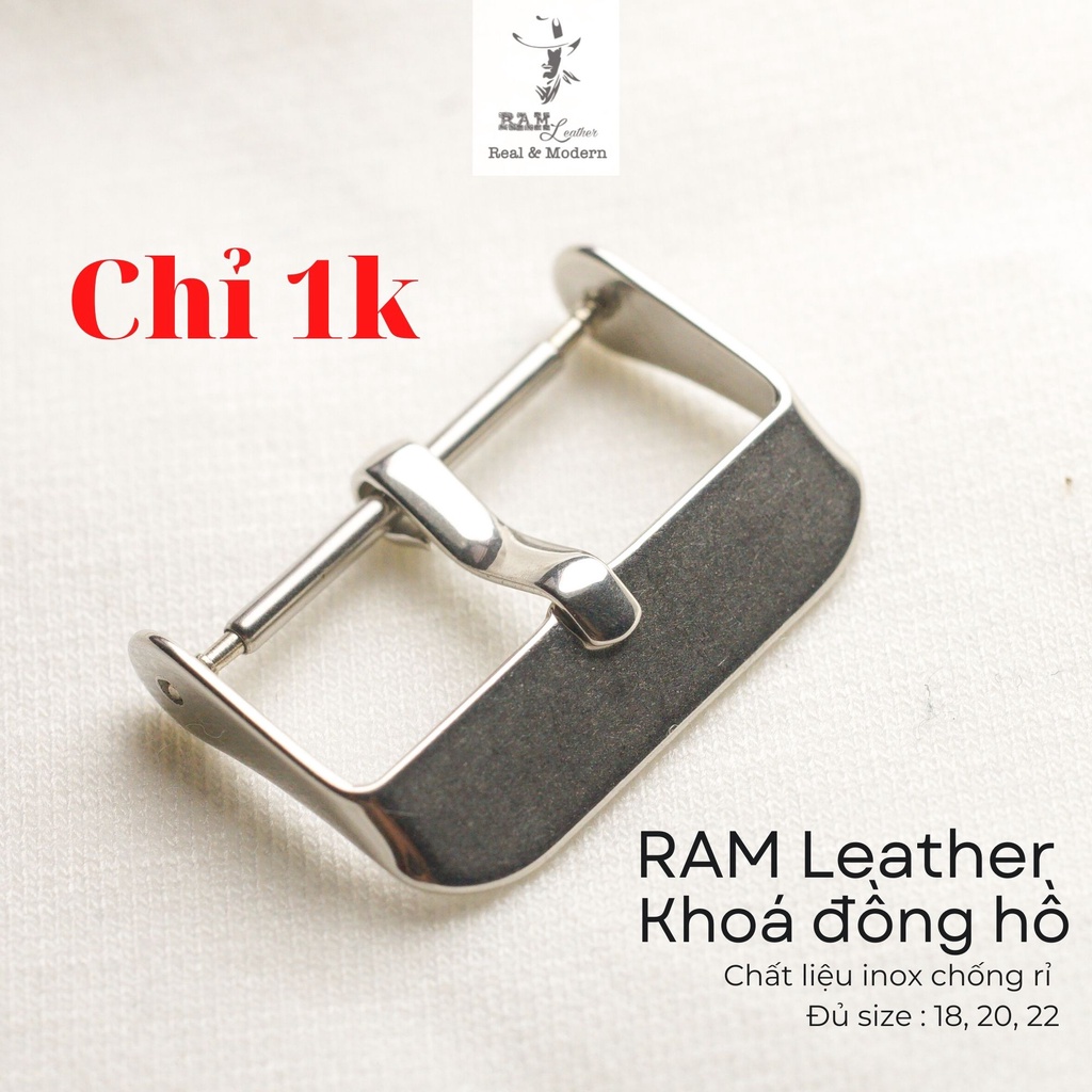 Khoá Đồng Hồ Loại Xịn Chống Rỉ - RAM Leather
