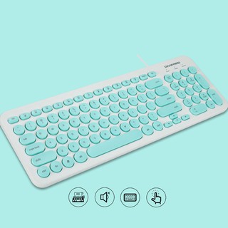 [Mã ELHA9 giảm 15% đơn 50K] Bàn phím nhỏ gọn có dây USB Divipard D520