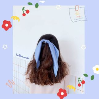 Cột tóc Triangle Turban Trơn/ Bandana