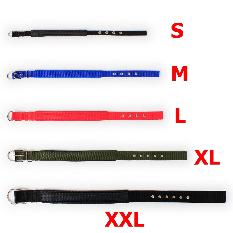 Vòng Cổ Cho Chó Mèo - Chất Liệu Vải Dù Chắc Chắn Kèm Lớp Lót Da Mềm Mại