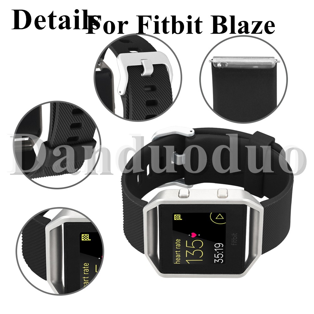 Set 2 dây đeo thay thế cho đồng hồ thông minh Fitbit Blaze