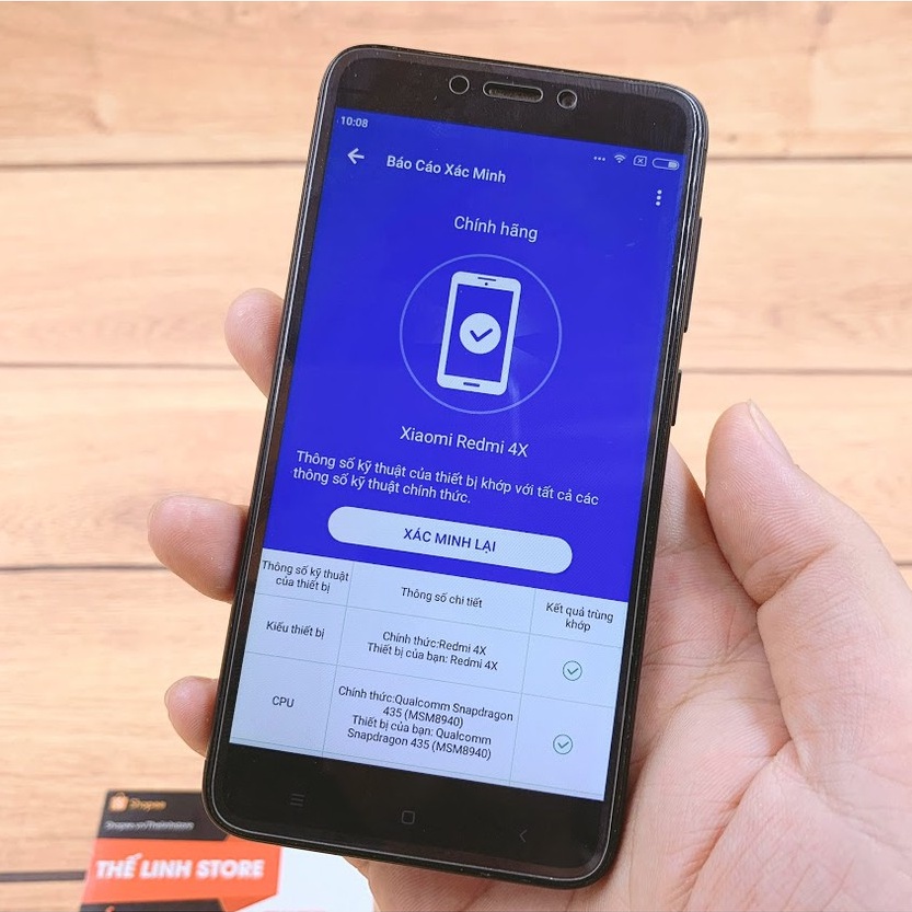Điện thoại Xiaomi Redmi 4X có tiếng Việt - Snap 435 ram 3G 32G