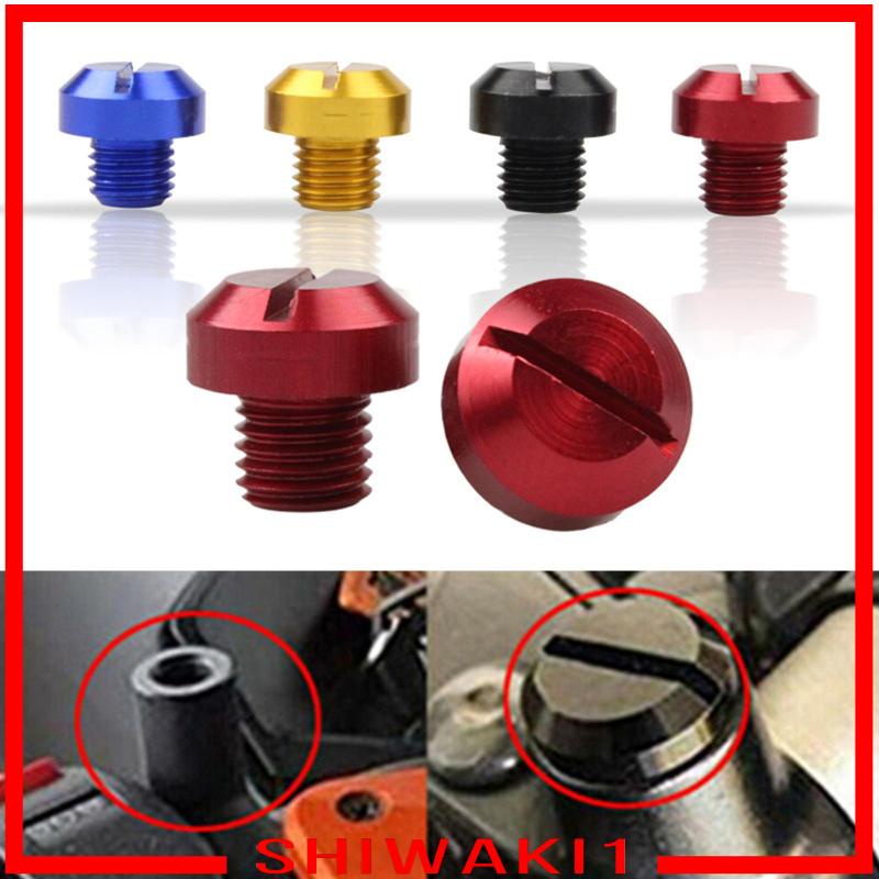 M10x1.25 Nắp Đậy Nút Vặn Gương Chiếu Hậu Màu Đỏ Dương