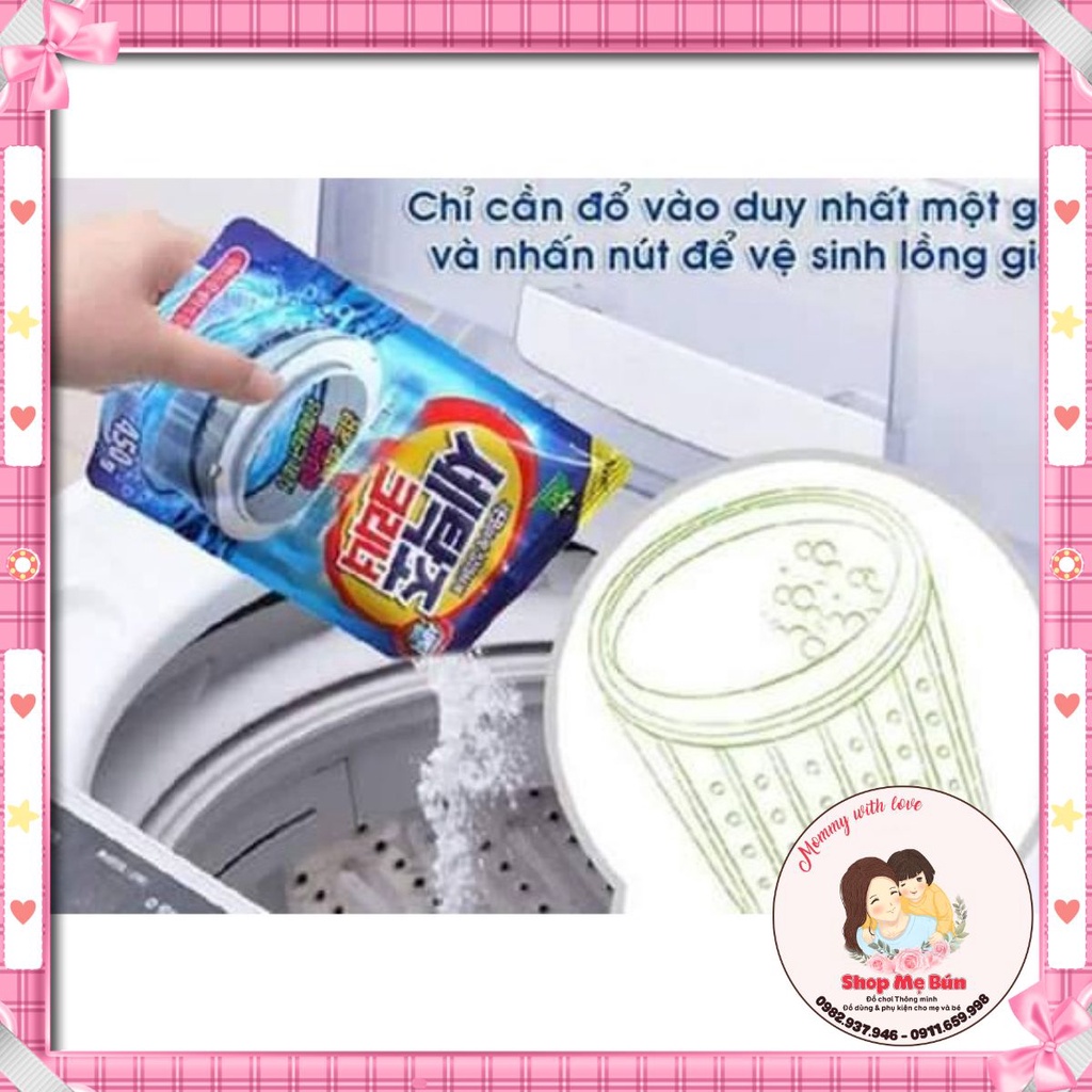 (thơmđồchơi) TẨY LỒNG MÁY GIẶT