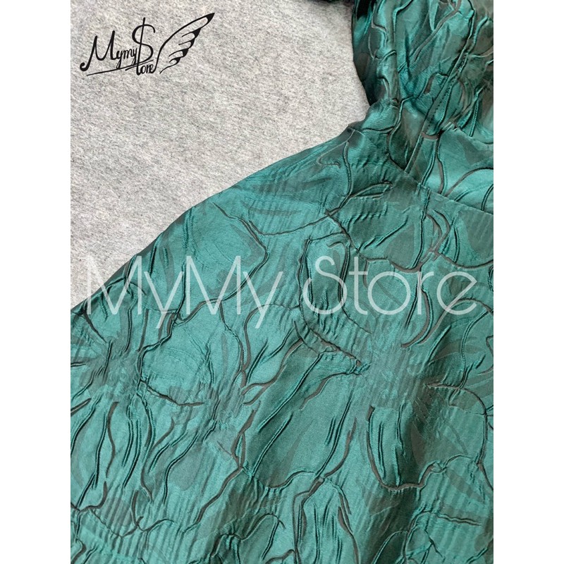 Đầm xoè dự tiệc gấm TRIPBLE T DRESS -size M/L(kèm ảnh thật/video thật)MS273V