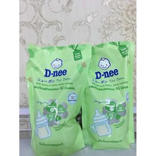 Combo 2 bịch Nước rửa bình bú cho bé và rau củ Dnee 600ml