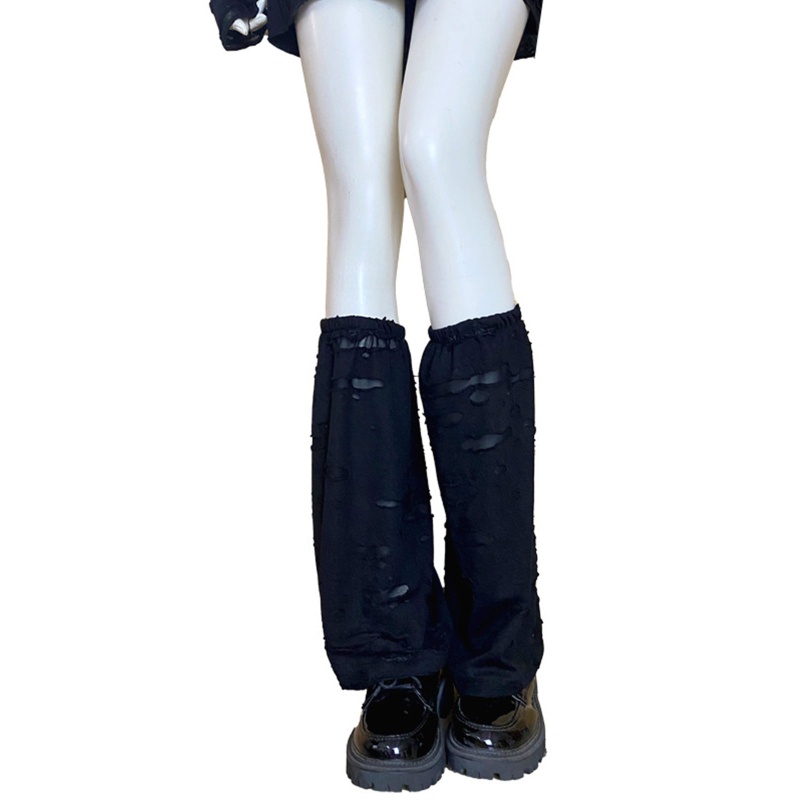 Xiangbao Vớ Giữ Ấm Chân Cao Đến Mắt Cá Chân Phong Cách Hip Hop Gothic Giữ Ấm Mùa Đông Chống Trượt Cho Nữ