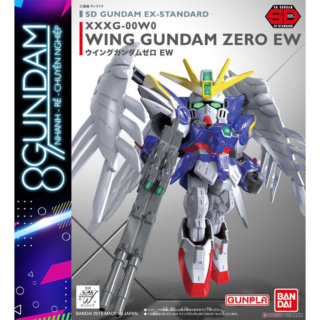 Mô Hình Lắp Ráp Gundam SD EX-Standard Wing Zero EW