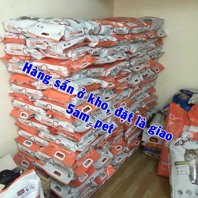 Thức ăn hạt cho mèo Catsrang, Cat's Eye, Wonder Cat túi zip bạc 1kg giá rẻ tiện lợi tiết kiệm