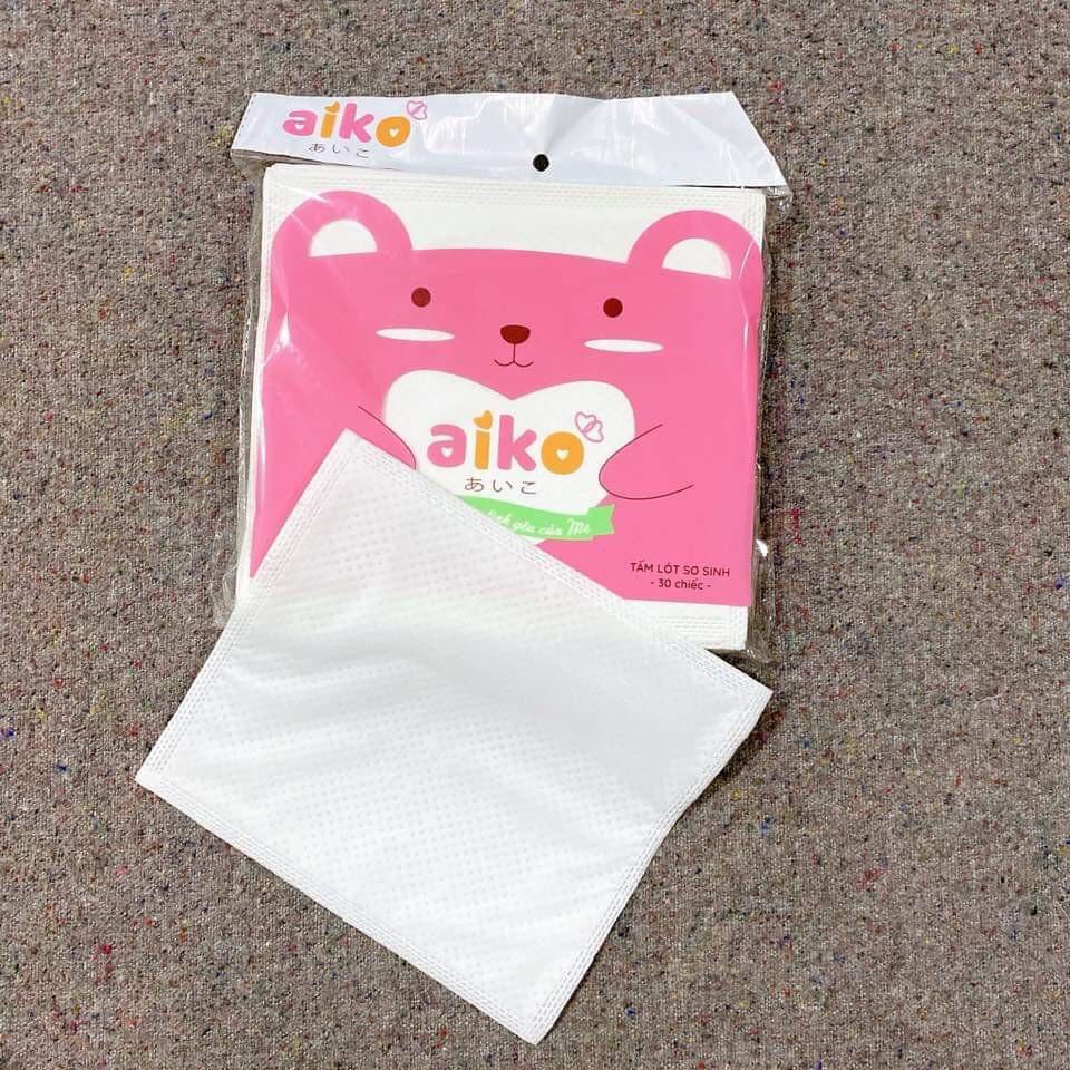 Miếng lót phân su sơ sinh cao cấp Aiko cho bé 30 tờ