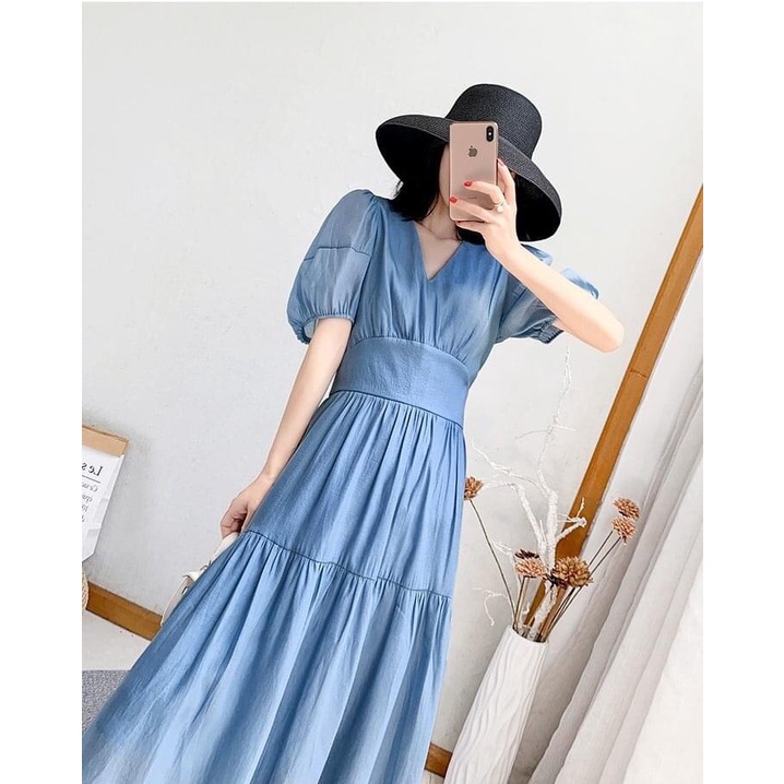 Đầm Xòe 2 tầng  Form Dài  Sang Trọng – Thanh Lịch