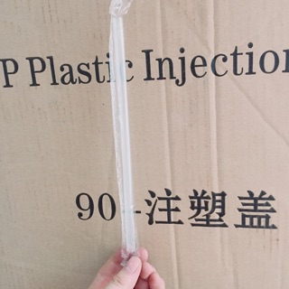 1 bịch 500gr ống hút trong, màu, đen bọc màng opp phi 8