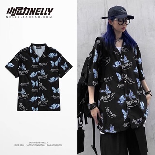 Áo sơ mi nelly 128484 dáng unisex form rộng 39