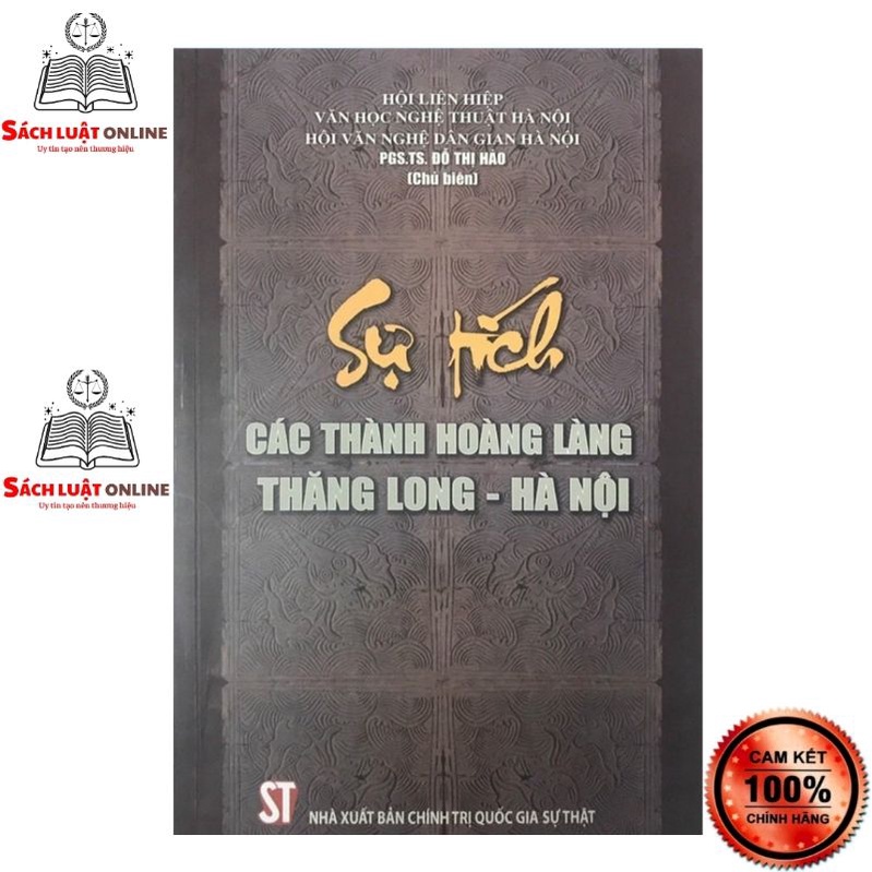 Sách - Sự tích các Thành hoàng làng Thăng Long - Hà Nội