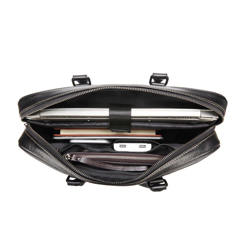 Cặp Da Thật Công Sở Cao Cấp.Túi Xách Công sở 9904.Cặp,Túi Da Laptop. | BigBuy360 - bigbuy360.vn