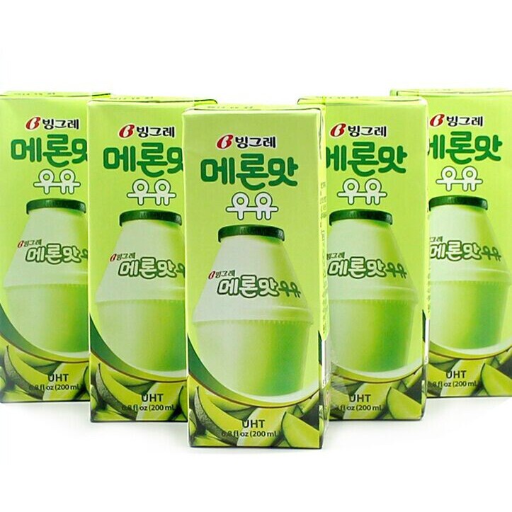 Sữa Dưa lưới Binggrae (Hàn Quốc) 24 hộp 200ml