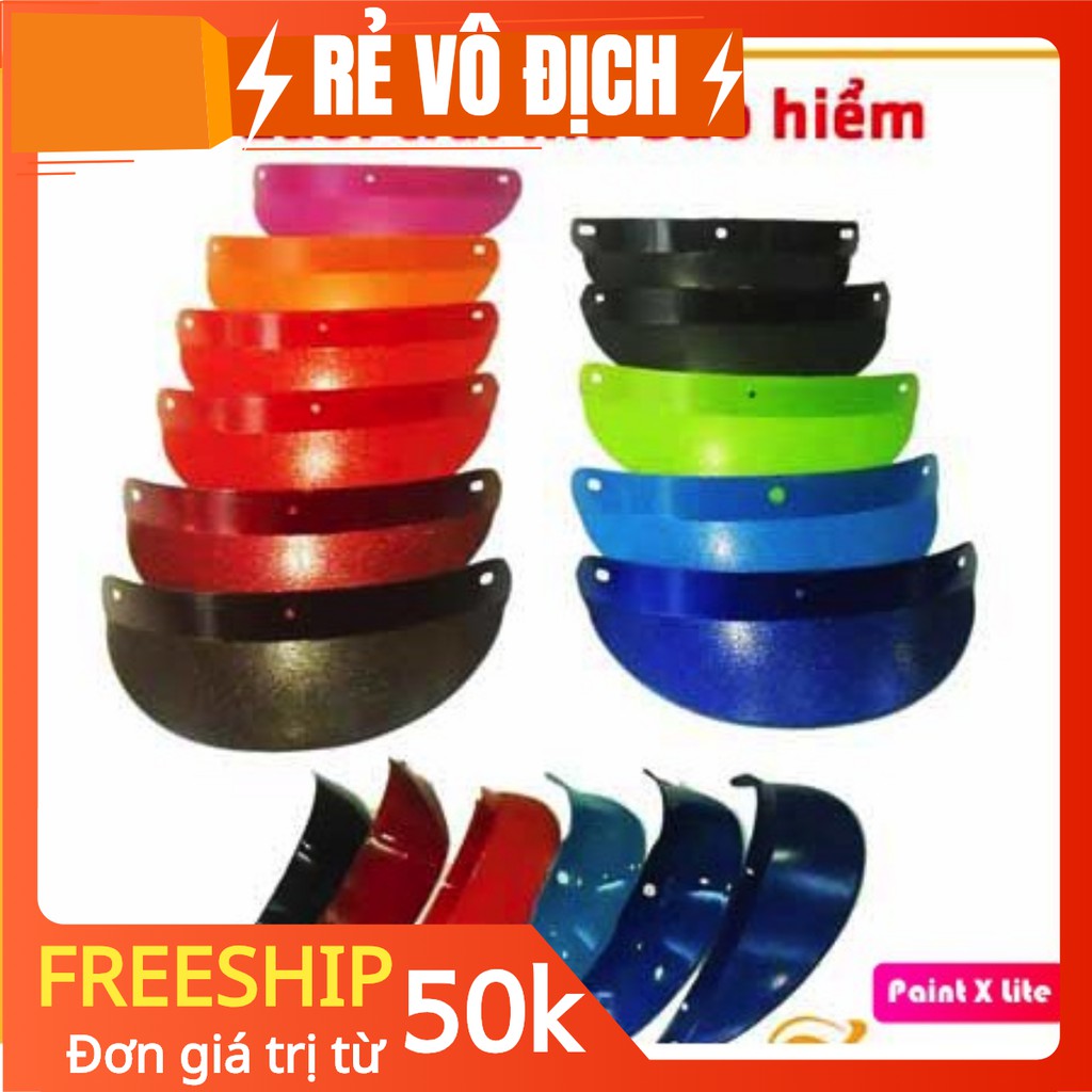 Lưỡi trai che nắng mũ bảo hiểm 1/2 và 3/4 đầu