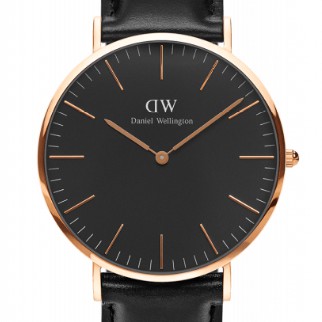 Đồng hồ DW CLASSIC BLACK SHEFFIELD DÂY ĐEN CHÍNH HÃNG