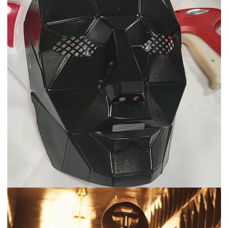 Mặt Nạ Bạch Tuộc Màu Đỏ Kinh Dị Kiểu Hàn Quốc