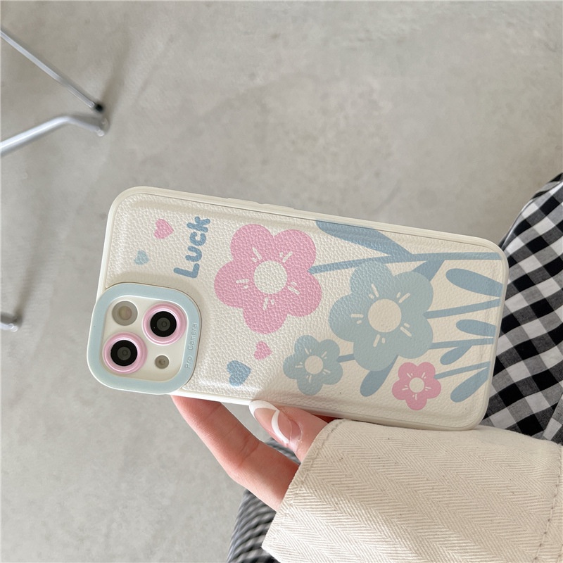 Ốp lưng iphone ốp Điện Thoại Silicon Da Trơn Họa Tiết Hoa Cho iPhone 14 13 12 11 PROMAX XS XR XSMAX SE2020 6 7 8PLUS