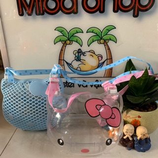 Lồng xách tay Hello kitty