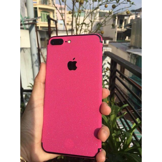 SKin dán các màu nhũ&trơn iPhone 7 Plus