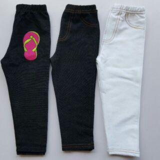 Quần legging giả jean bé trai/gái