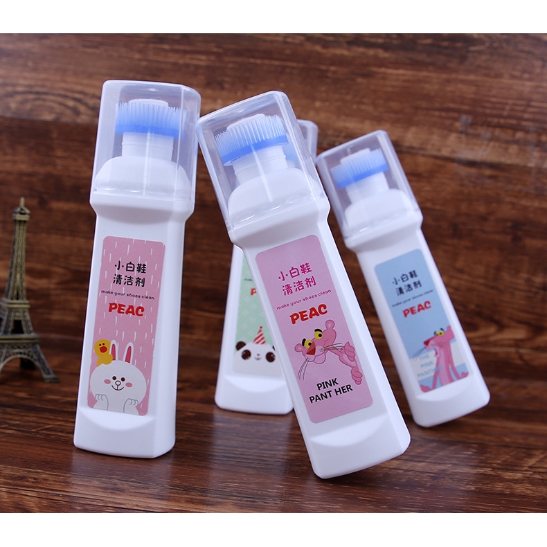 Chai Tẩy Trắng Giày Có Đầu Cọ Hình Thú Mẫu Mới
