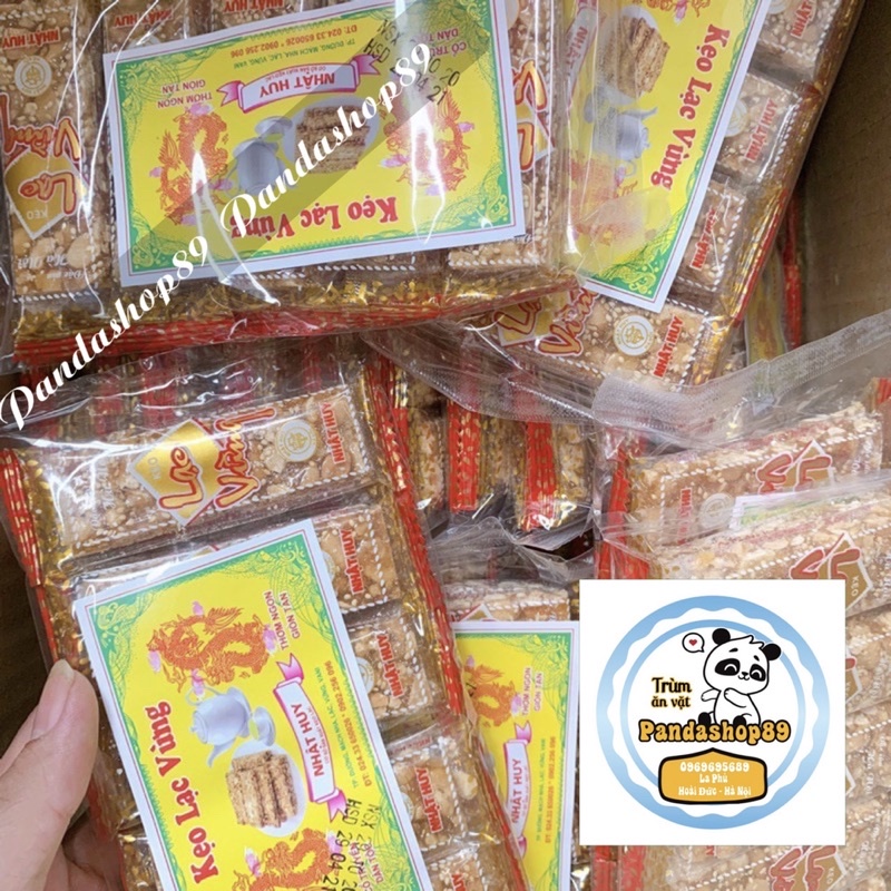 Kẹo lạc vừng giòn thơm (lẻ 1 thanh dùng thử)