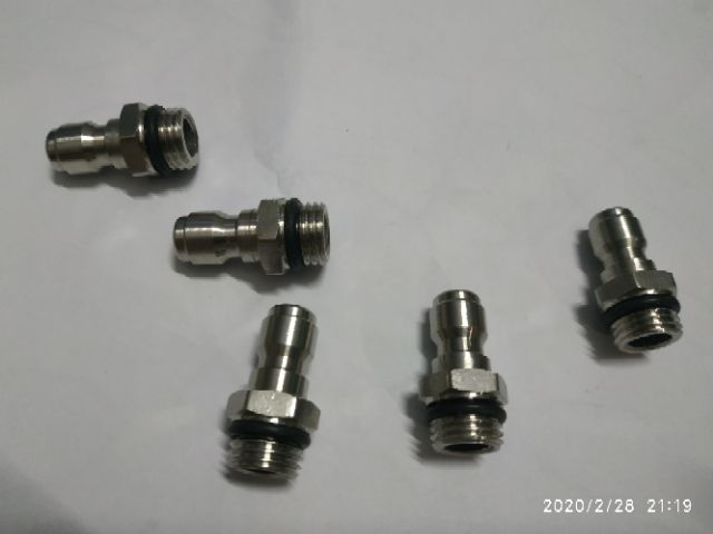 Đuôi đực nối nhanh chân ren 14mm