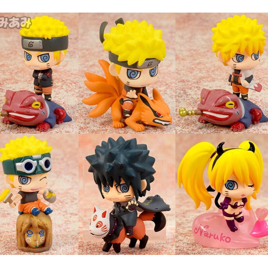 Set 6 mô hình nhân vật trong Naruto độc đáo