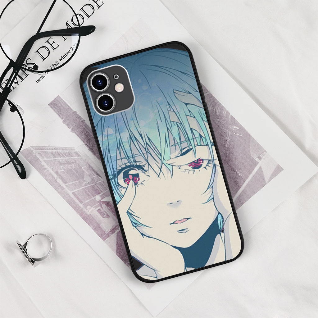 Ốp lưng Neon Genesis Evangelion Ayanami Rei khuôn mặt xinh đẹp cho IPHONE và SAMSUNG  MANGA00677