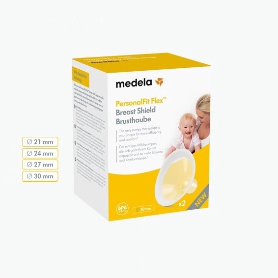 Phễu Hút Sữa Medela size 21,24,27,30mm - Hàng Medela Nguyên Hộp - Phễu Nhựa - CHÍNH HÃNG CAO CẤP