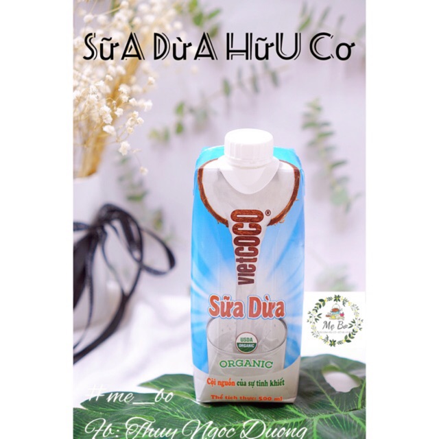 SỮA DỪA HỮU CƠ VIETCOCO 500ml