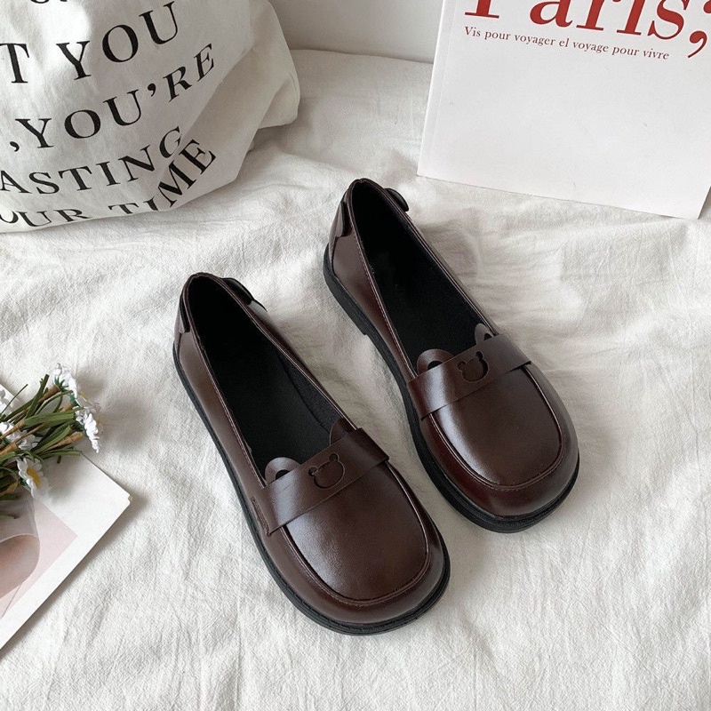 Giày JK Offbrand Hình Tai Gấu