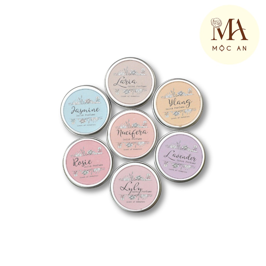 Nước Hoa Khô Dạng Sáp - Mộc An 15gr - Hương Tinh Dầu