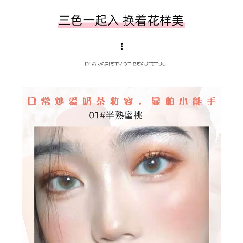[Hàng mới về] Thỏi Má Hồng Dạng Lỏng Faiccia Tông Màu Hồng Đào Trang Điểm Đa Năng | BigBuy360 - bigbuy360.vn