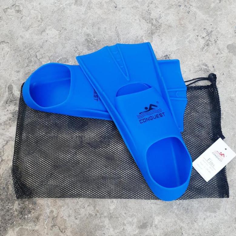 Chân Vịt Tập Bơi Silicon Cao Cấp tặng kèm túi đựng, Chân Vịt Bơi /chân Vịt Lặn - QUYENSPORTS