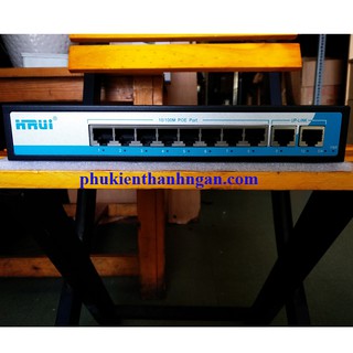 Switch PoE 8 Port Hrui HR901-AF-82N