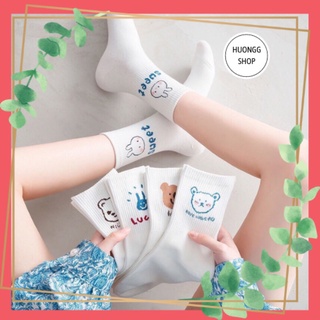 ✨Tất trắng cổ cao phối đồ cực đẹp✨