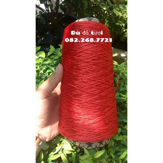 Combo 1 cuộn dù đỏ tươi có lõi + 1 cuộn dù đen không lõi