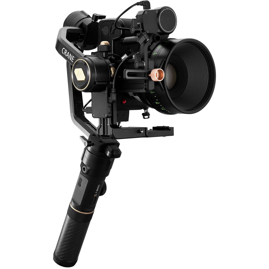 Gimbal Chống Rung Zhiyun Crane 2S Tay Cầm Chống Rung Cho Máy Ảnh- Hàng Chính Hãng